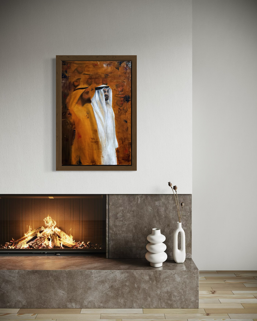Echoes of Legacy 90 x 60 cm